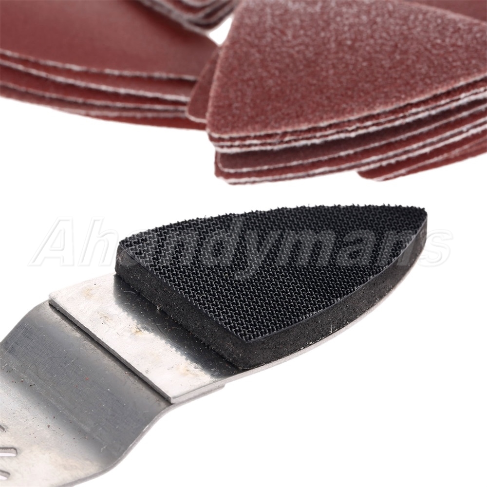 25pcs Oscillating MultiTool Sanding Paper with Finger Sanding Pads Set