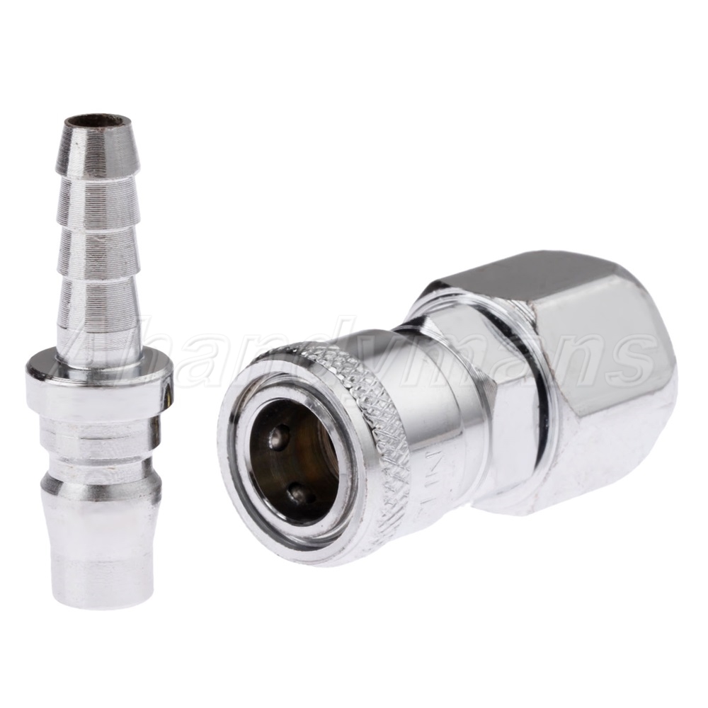 1/4" 3/8 1/2" BSP Air Line Hose Connector Fittings Male Female Connect