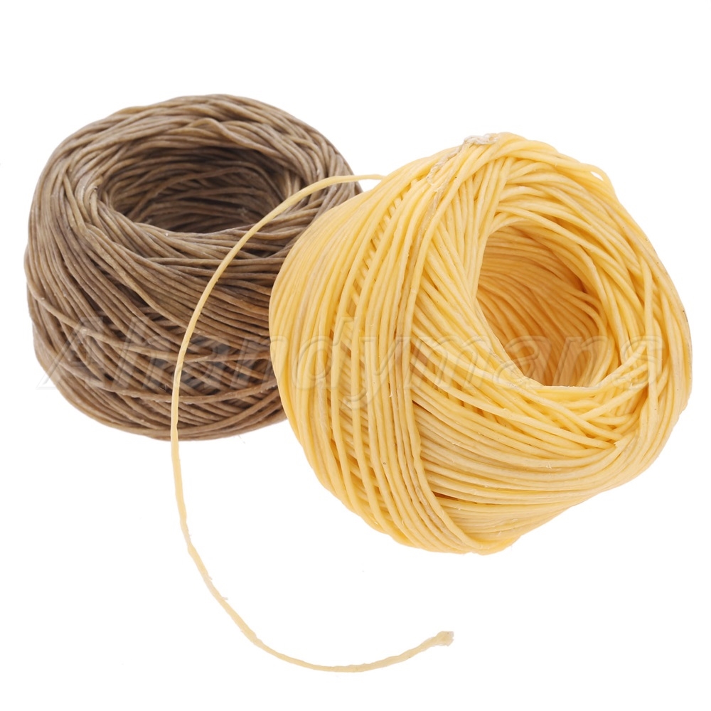 200ft Organic Hemp Candle Wicks Wax Coating Core For Oil Lamps Candle