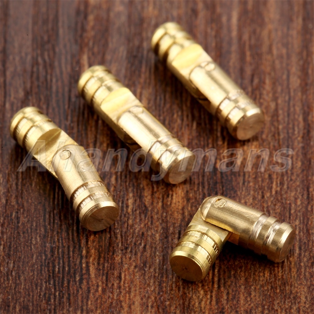4pcs Brass Hidden Concealed Invisible Hinges Barrel Jewelry Box