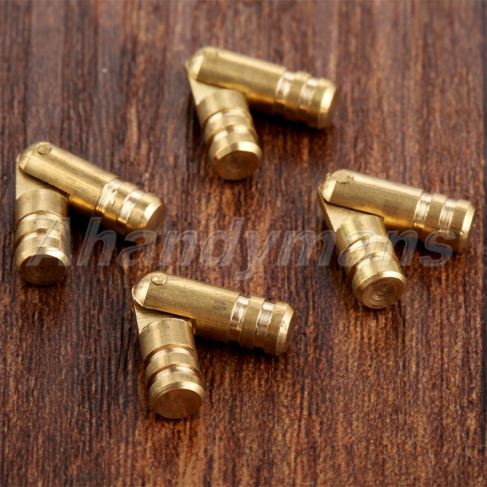 4pcs Brass Hidden Concealed Invisible Hinges Barrel Jewelry Box