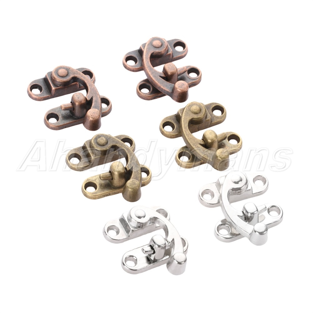 Retro Jewellery Box Latch Clasps Swing Bag Lock Clasp Chest Suitcase