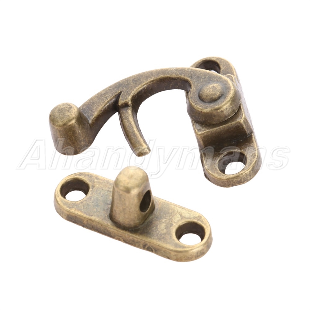 Retro Jewellery Box Latch Clasps Swing Bag Lock Clasp Chest Suitcase