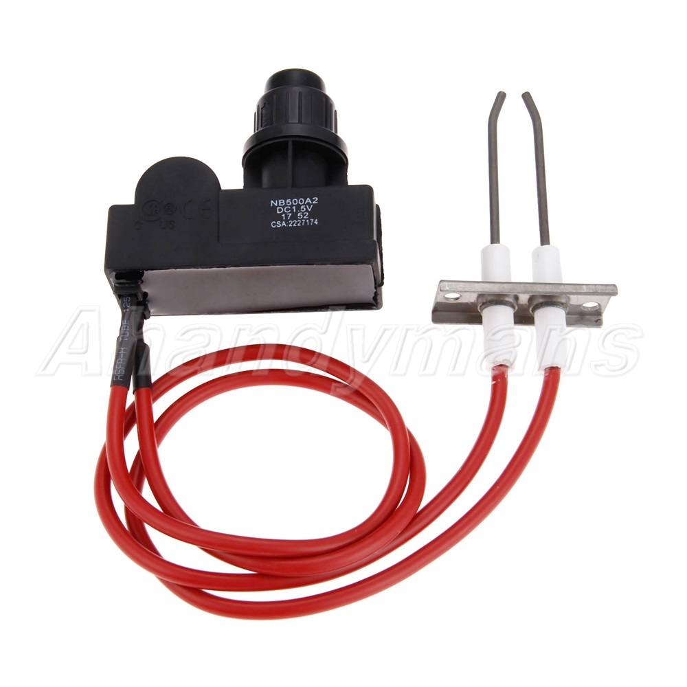 Electronic Igniter Button Kit Double Ignition For CharBroil BBQ Grill